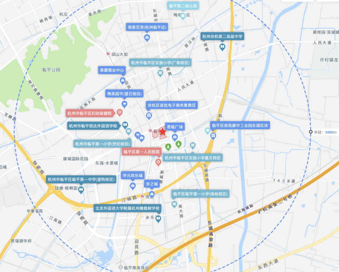 地块周边配套