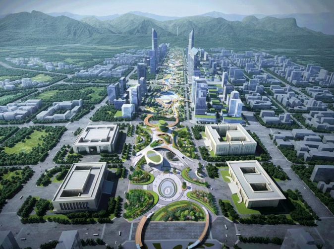 太原的中央公园 长风公园一期选址公告