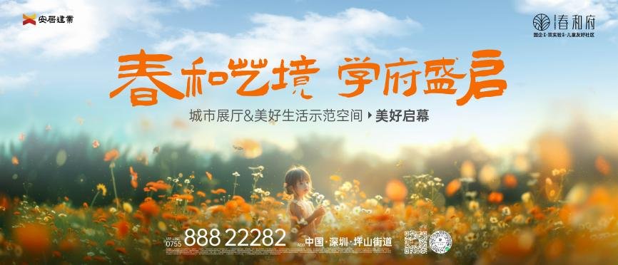 春和艺境 学府盛启|春和府营销中心暨美好生活示范空间璀璨开放