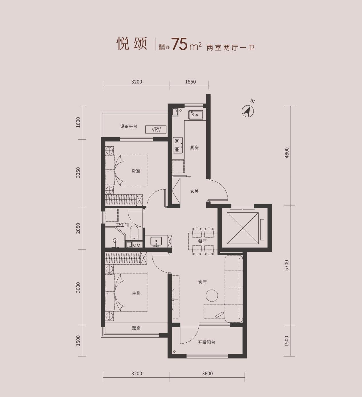国樾天颂丨东方雅颂美学馆盛装绽放，89㎡神户型火出圈