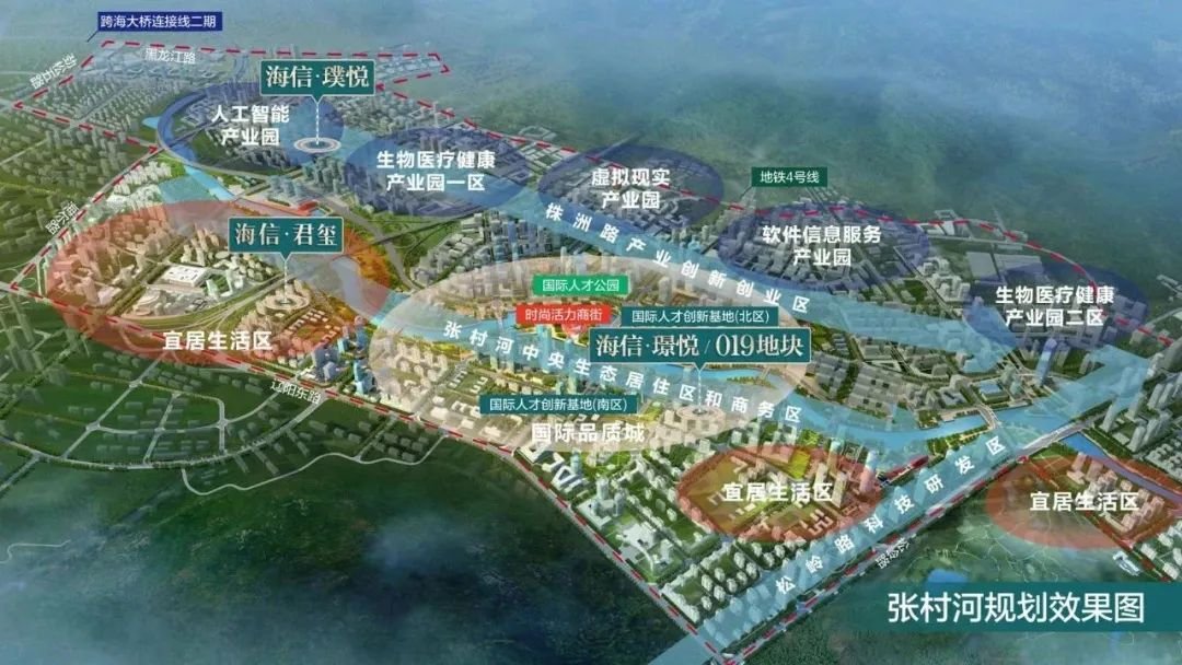 海信张村河丨城市新极核 黄金板块下的人居版