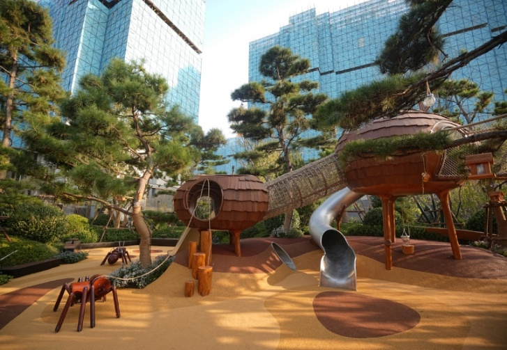 亦庄销冠实景再升级，北京润府的庭院里竟长出自然剧场