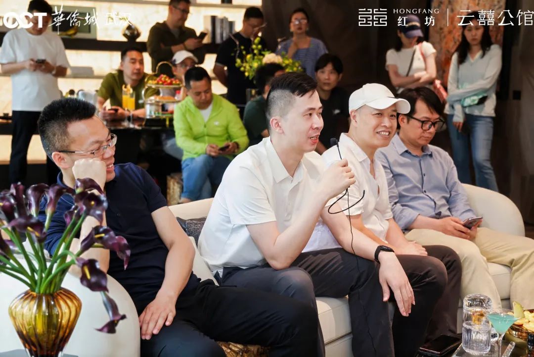 摩登洋房 至此四代丨媒体大咖齐聚，云囍公馆样板间繁花盛开