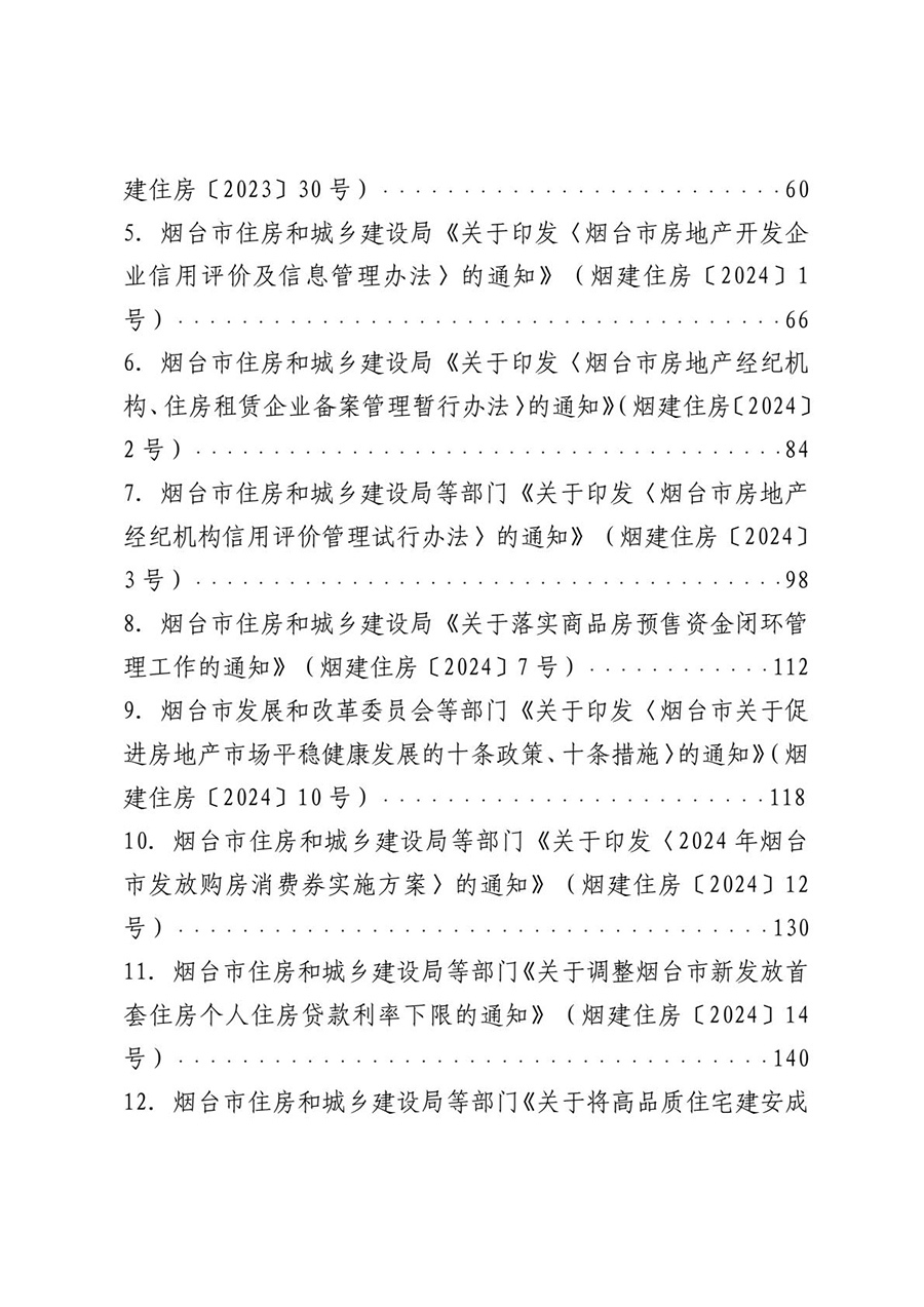 房地产业和建筑业相关政策文件汇编