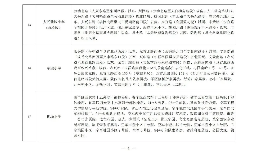 2025年西安莲湖区学区划分正式发布！速查你家对口学校