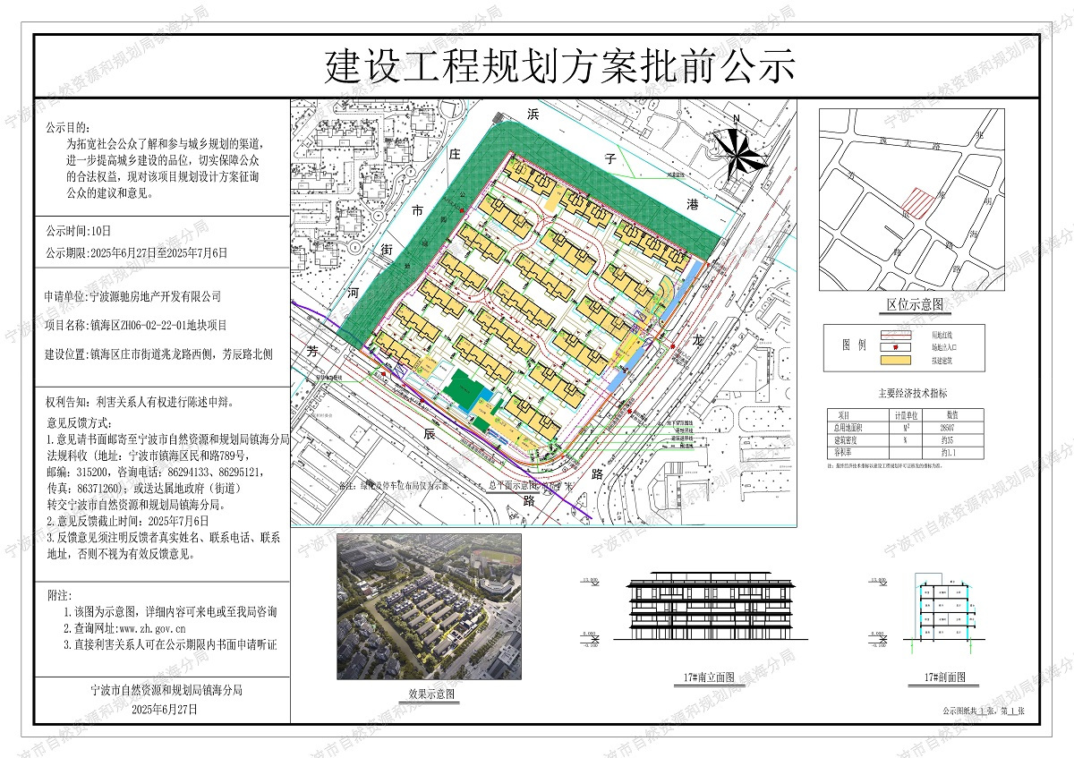 新面孔！镇海庄市新盘规划亮相，联排 + 叠拼低密住区
