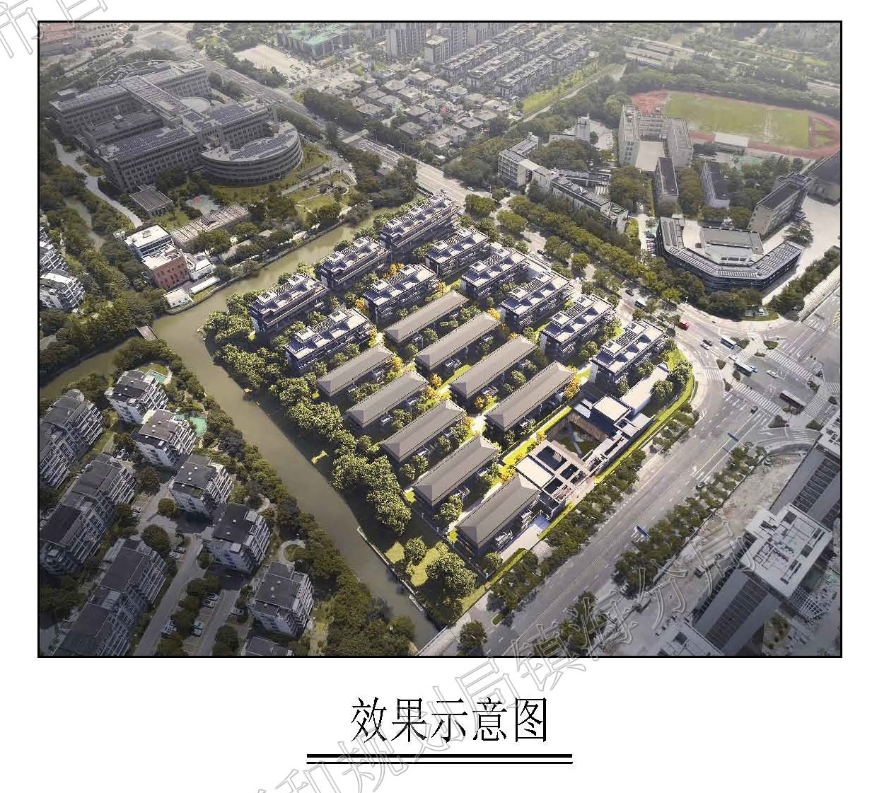 新面孔！镇海庄市新盘规划亮相，联排 + 叠拼低密住区