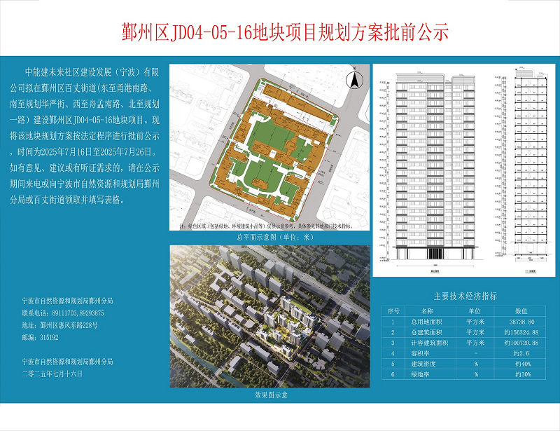 刚公示!中能建老江东43.61亿巨无霸地块, 首宗子地块规划效果图曝光