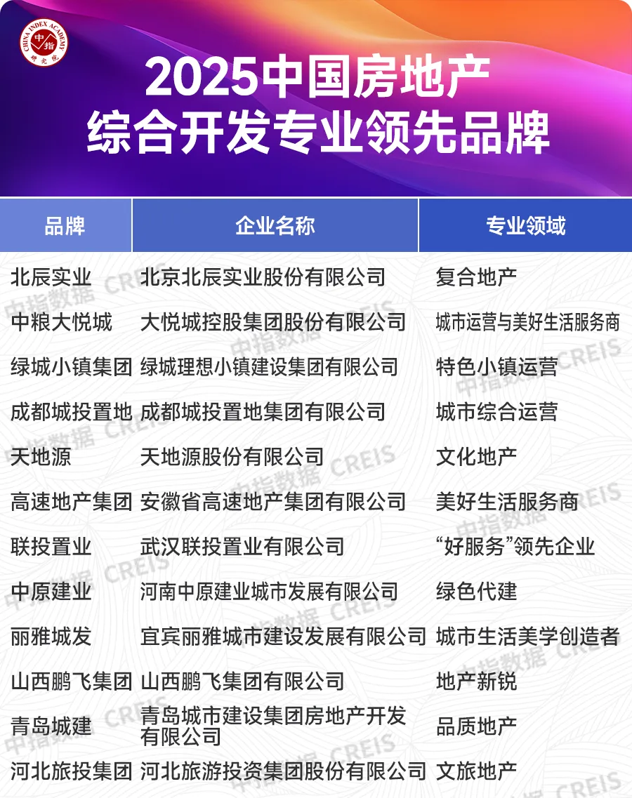 2025中国房地产品牌价值研究报告