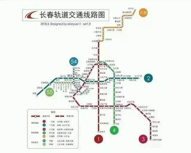 2018年长春楼市白皮书城建篇:地铁2号线通车,新校招生