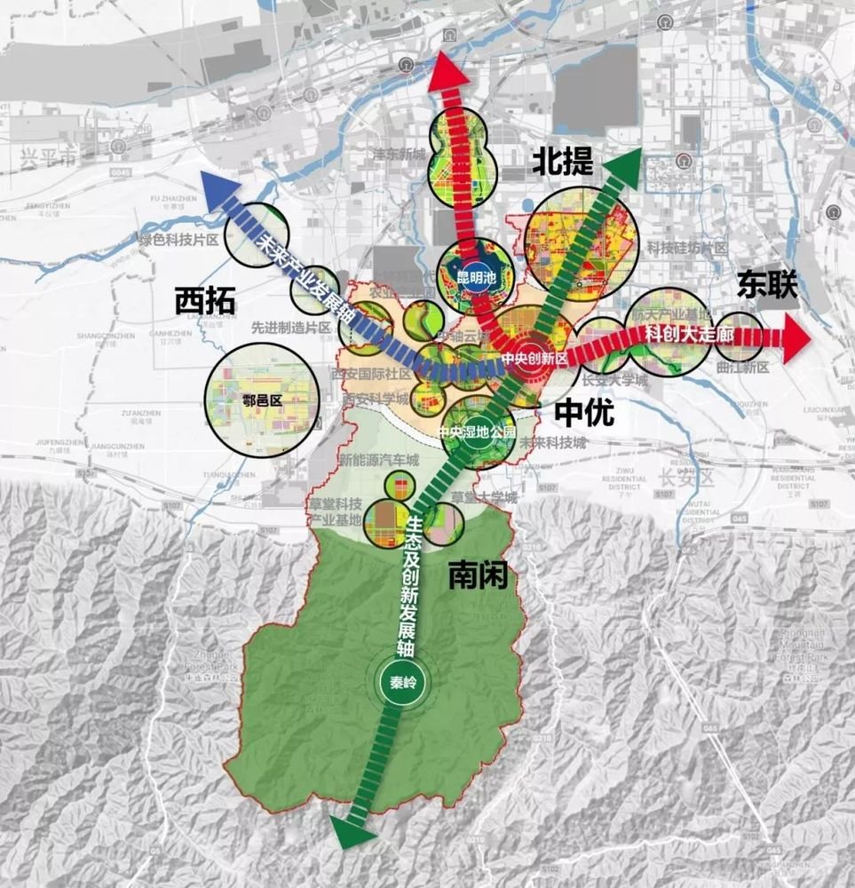 西安高新区空间发展战略规划曝光!