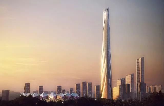 700米,中国最新第一高楼诞生!