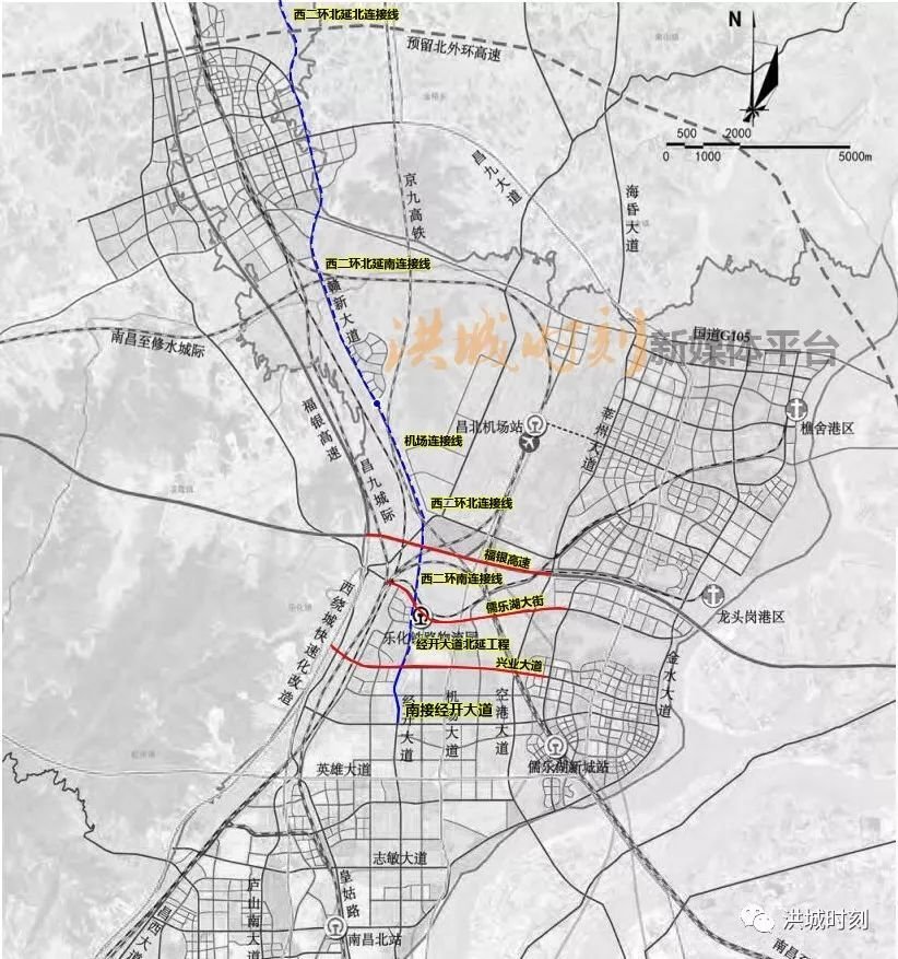 路网建设 启动二七路过江隧道 九龙湖过江通道 九洲高架快速路东延 城