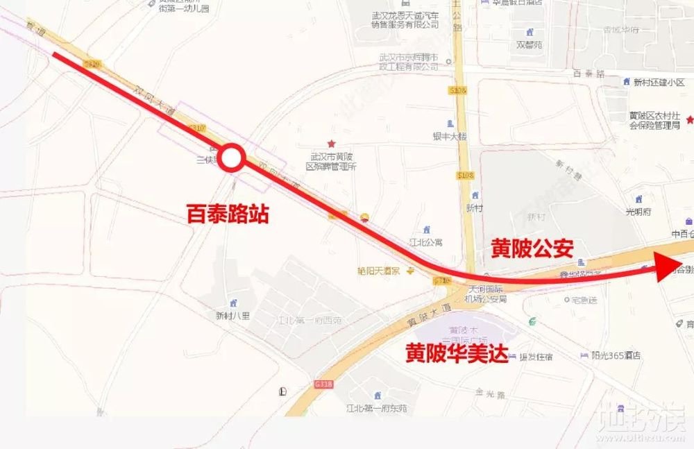 武汉地铁7号线北延线前川线站点详细规划图