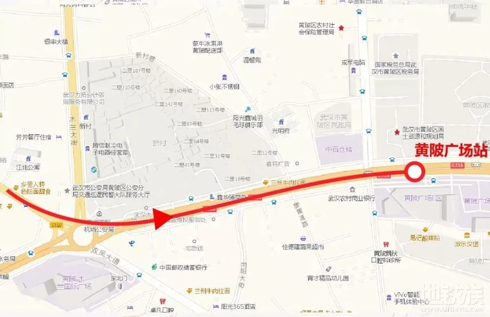 武汉地铁7号线北延线(前川线)站点详细规划图