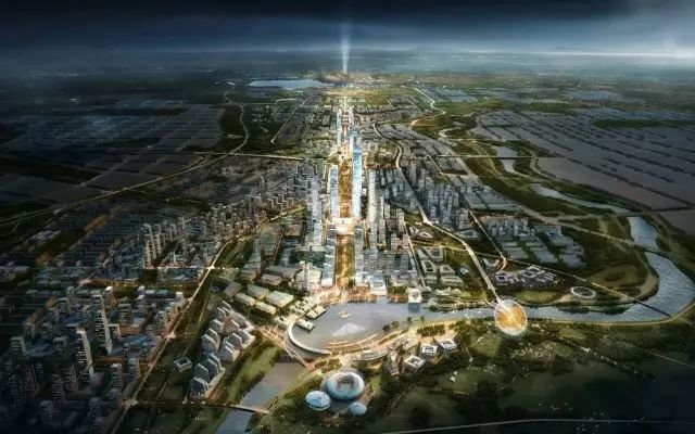 最新!西咸新区沣东新城发展规划,打造大西安新中心核心区!