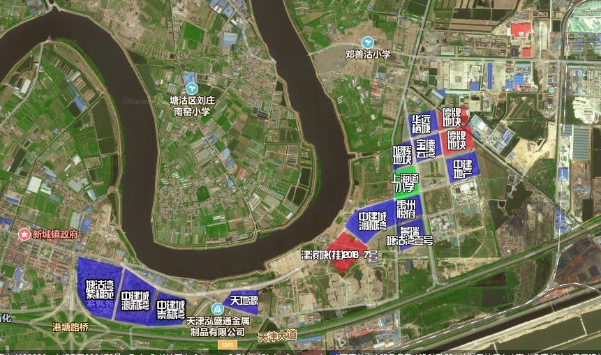宁河城区宅地1.9亿 塘沽湾回炉地楼面5k