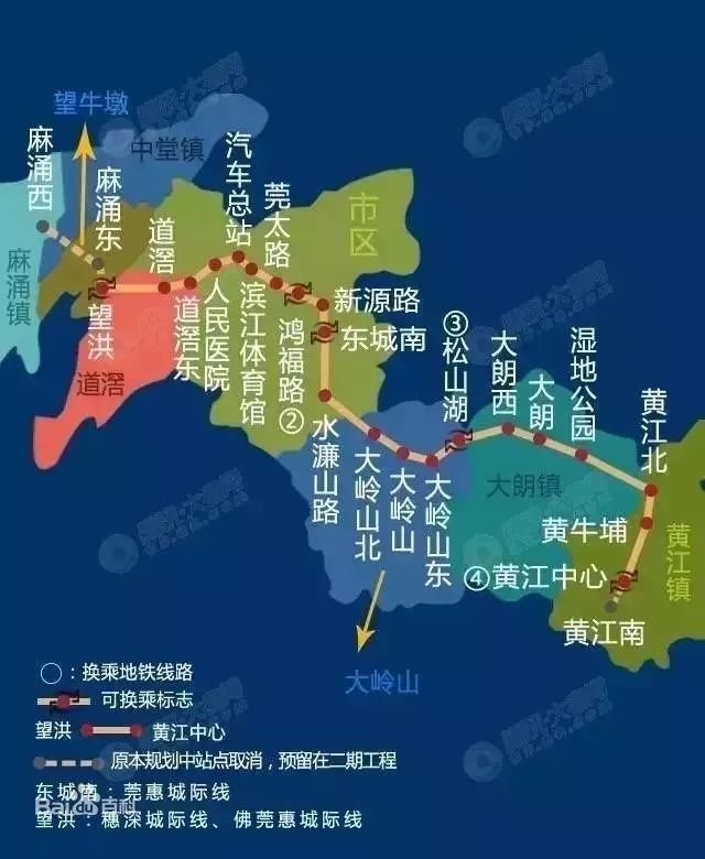 东莞地铁2号线新增8个站，具体位置曝光！