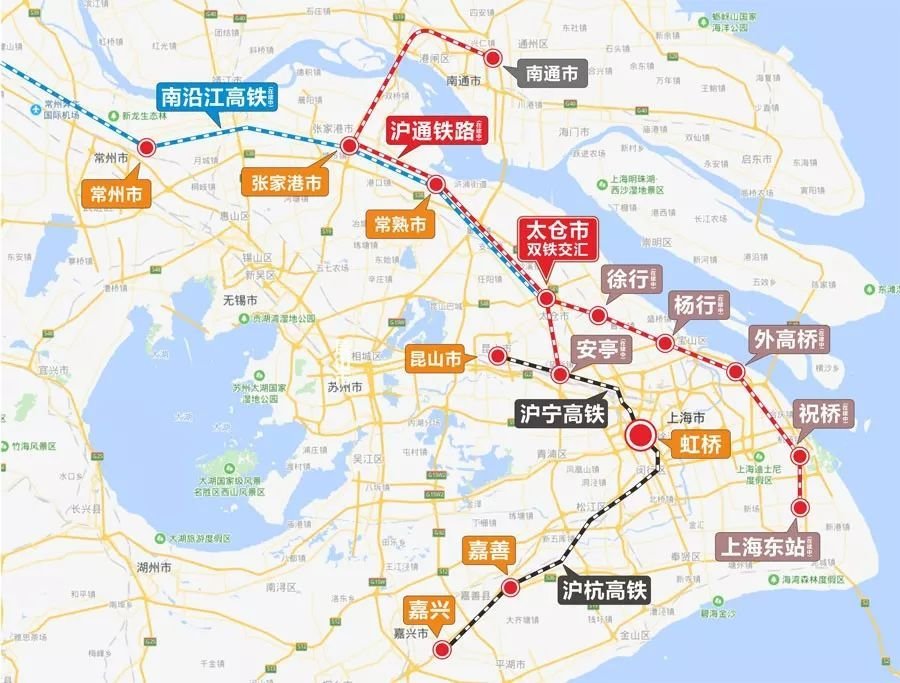 力争上海地铁11号线延伸至太仓南站,上海地铁7号线延伸至浏河;沪通