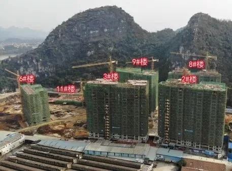 柳州楼市工程进度汇总,看看你家建成什么样了?