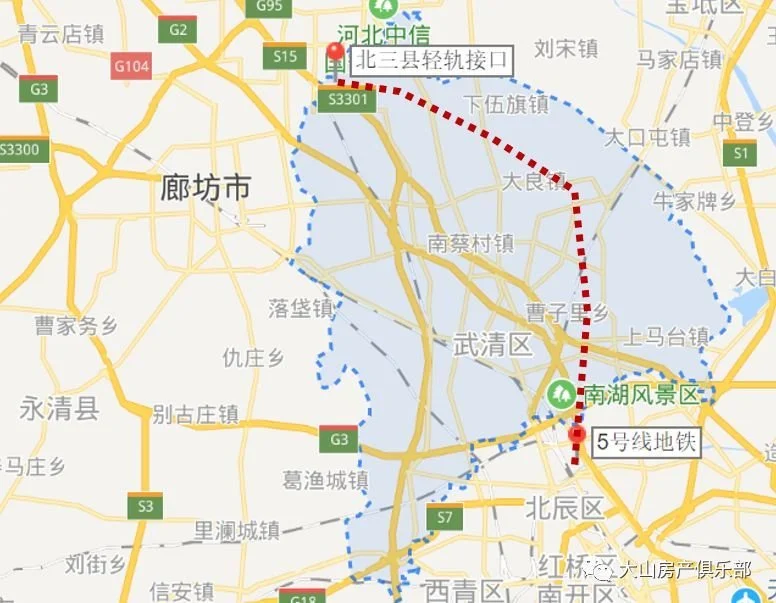 三条城际 两条轻轨!通武廊变身"小京津冀",第二个"北三县"横空出世!
