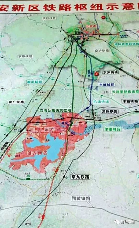 天津至北京大兴国际机场联络线，廊坊将用地涉及这些地方