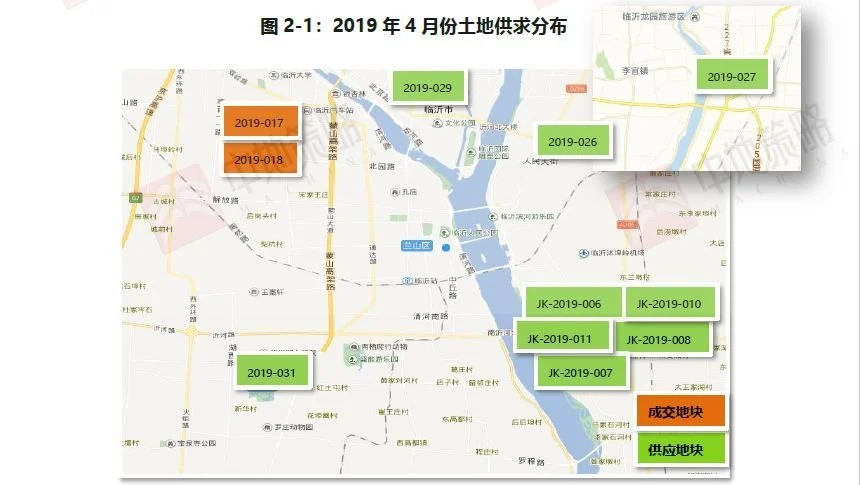 4月临沂土地市场月报出炉 供应9宗 成交2宗