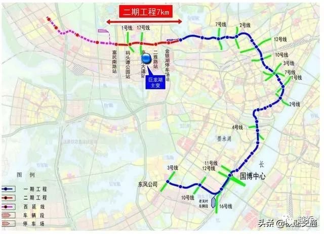 开建在即!武汉地铁6号线二期2021年建成