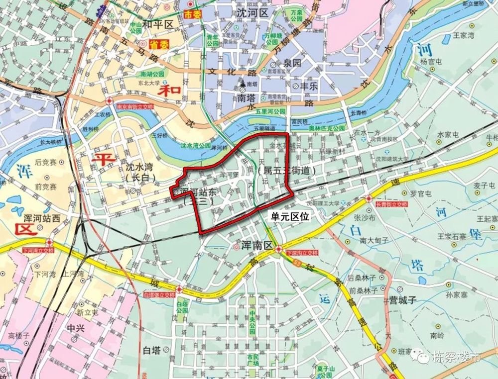 浑南的未来发展在此!中心城区"十大板块"最新规划图发布