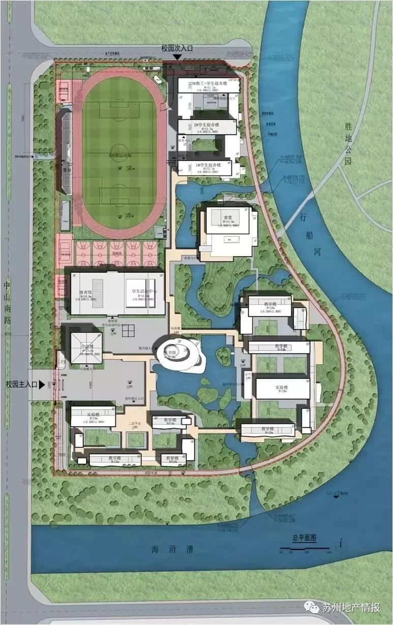 太湖新城教育爆发苏州中学苏州湾学校规划批前公示