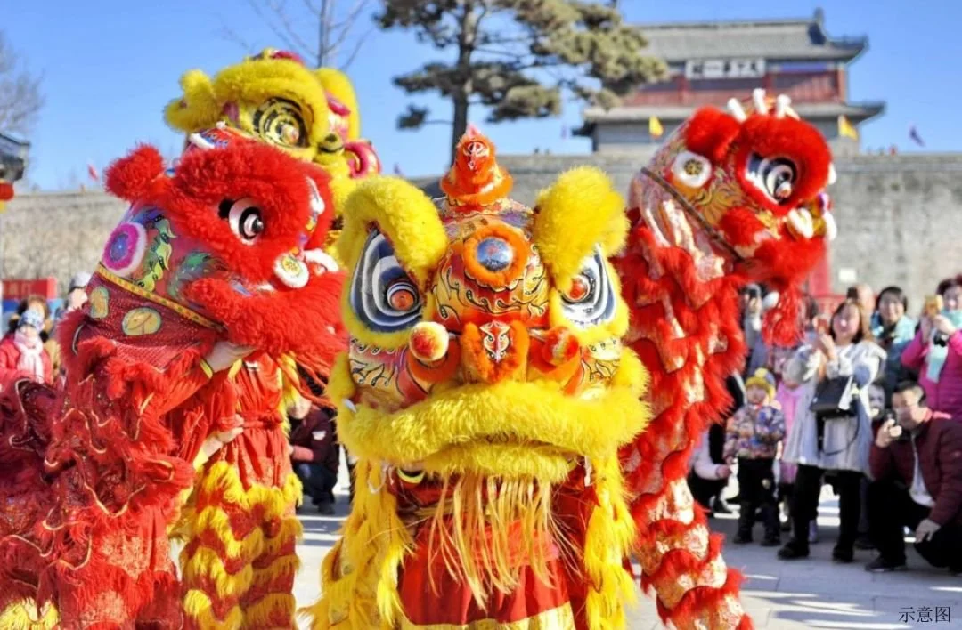 lunar new year lion dance near me 2025