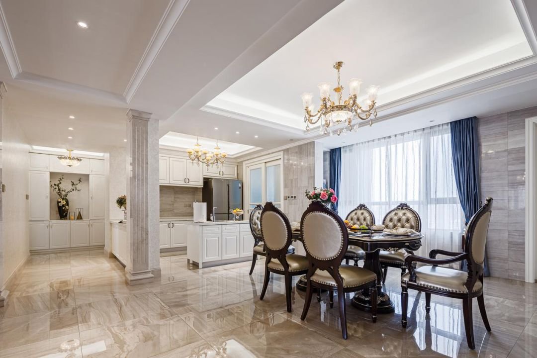 120平米三居室的古典风格案例，只花24万！