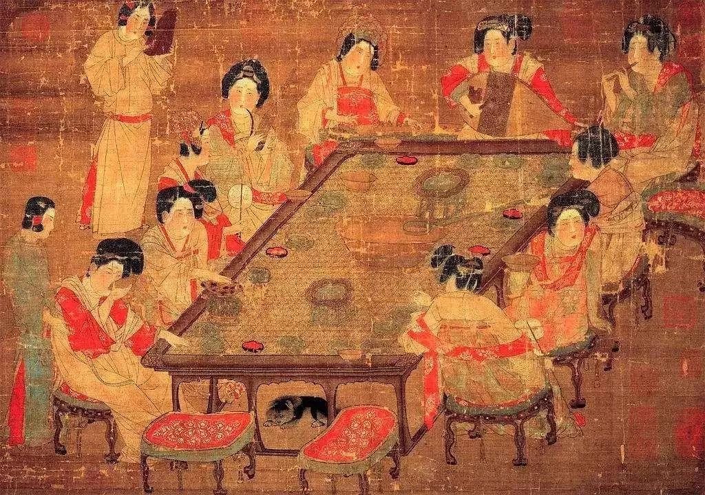 他们居然将唐代名画中的美人"搬"到城北,还原度百分百