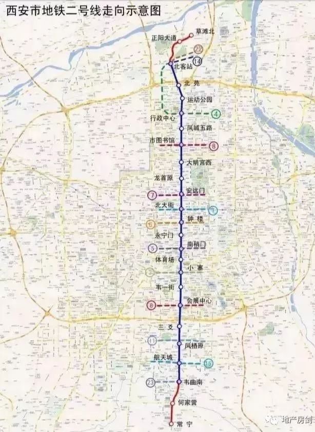 西安地铁1号线三期,10号线,16号线年底前开工!