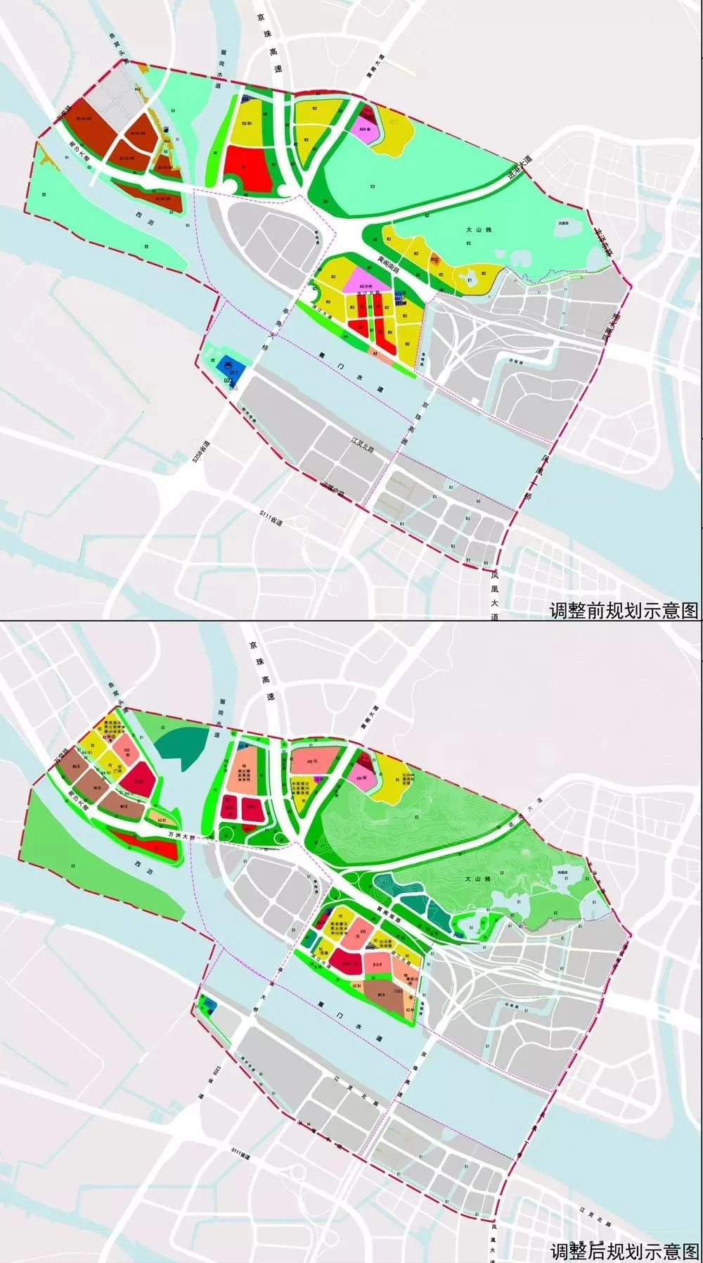 对撼灵山岛尖南沙新区亭角片区规划公示多宗临江一线宅地千亿文化配套