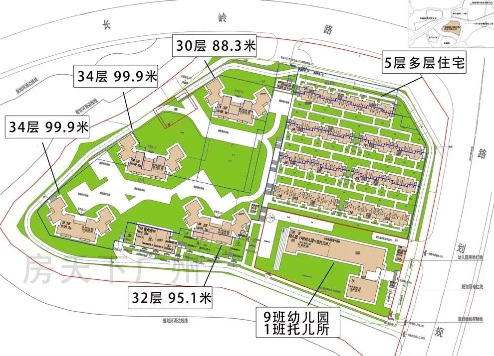 长岭居又一新盘规划出炉豪宅林立中冶五矿天健龙湖四盘混战