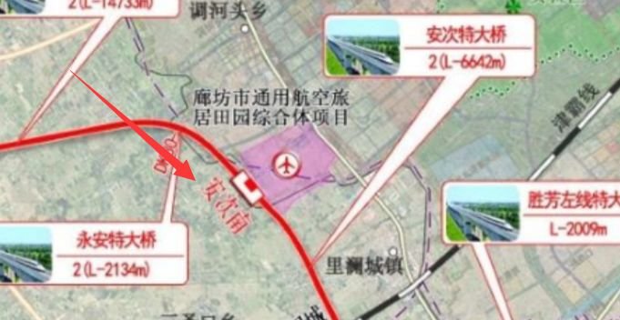 津兴铁路2022年竣工！廊坊全线设胜芳、安次南、永清南、固安东4座车站