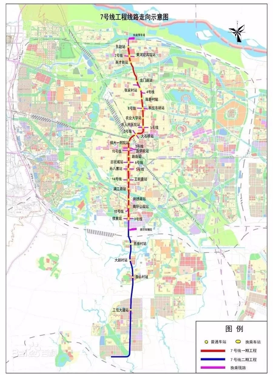 郑州地铁7号线一期沿线楼盘汇总这14个地铁盘别错过