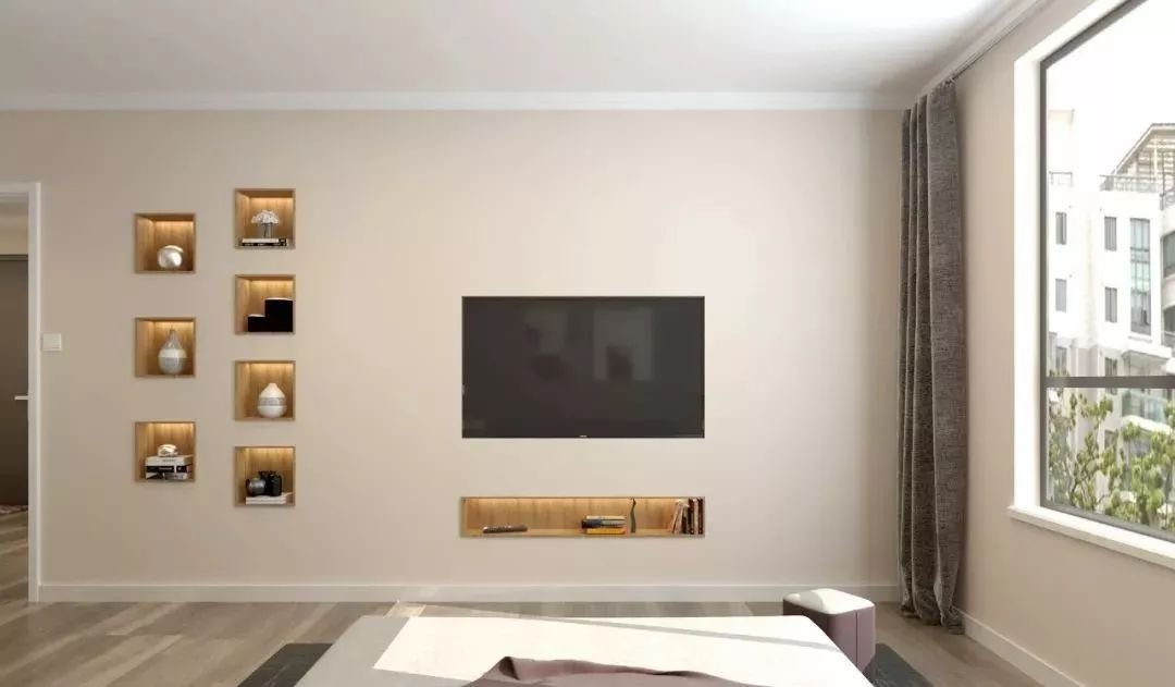 电视背景墙这样设计,客厅颜值都提升了!