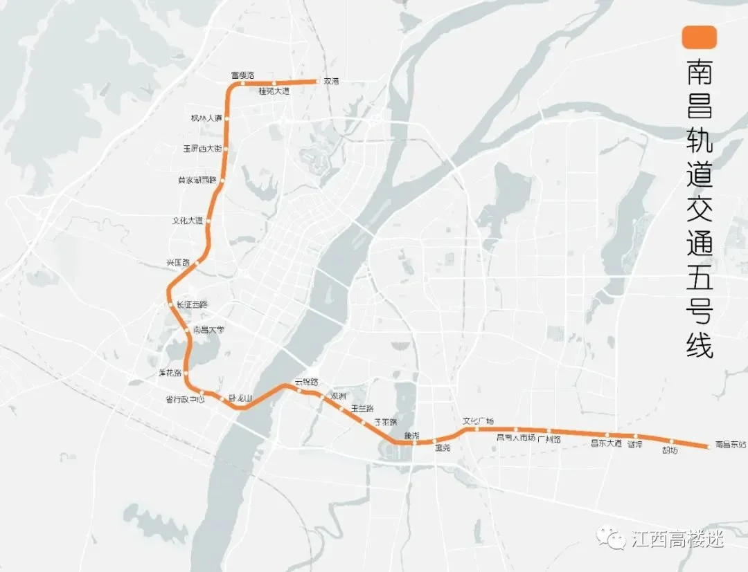 南昌地铁56号线2024年开工够悬报批第三期建设规划线路仍存变数