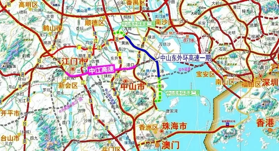 中江高速改扩建工程新进展!涉及房屋已开拆!将直连南中高速 深中通道