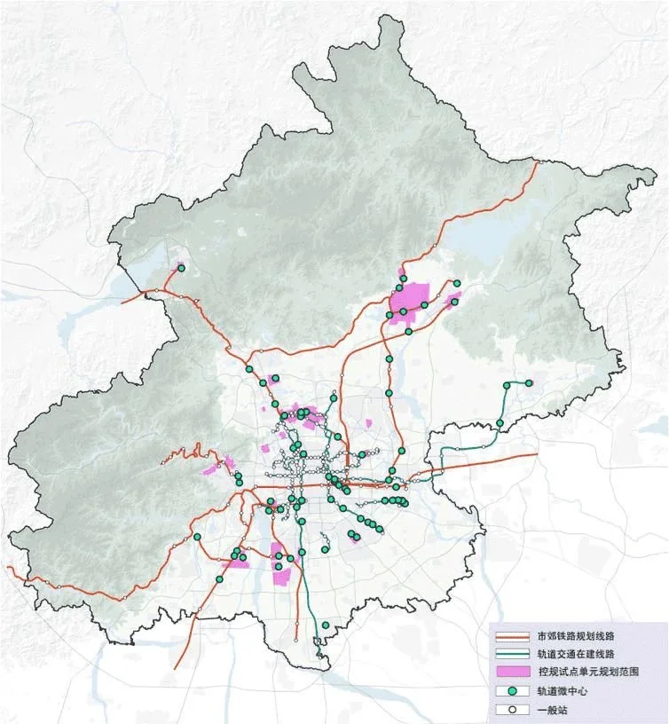 新机场北线廊坊与北京连接段,临空区路网,新市郊铁路