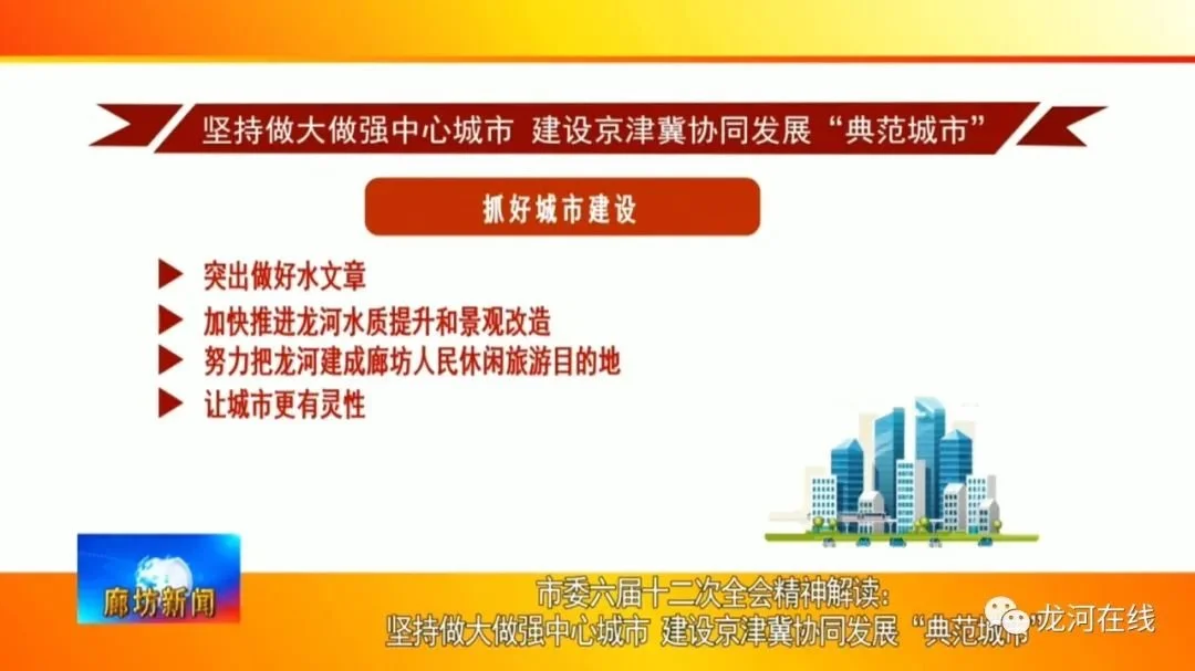 廊坊把龙河作为城中河来打造！龙河生态景观及广阳水库规划曝光