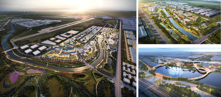 北京大兴机场临空经济区廊坊片区设计方案公布！打造国际一流航空城，对标雄安