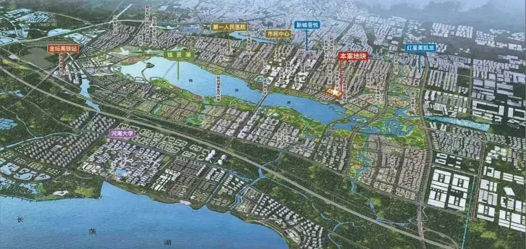 金坛滨湖新城板块诞生首幅"万元地"!