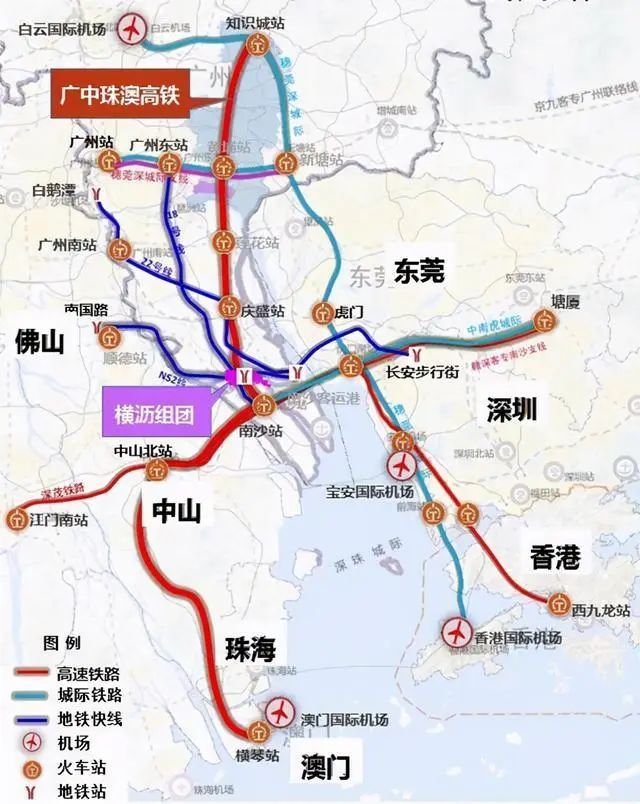 计划明年开工！总投资871亿元的广中珠澳高铁项目迎来新进展！