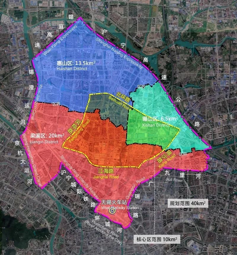 锡澄一体化也已然提上日程,而今年5月 江阴霞客湾科学城正式启动,涉及