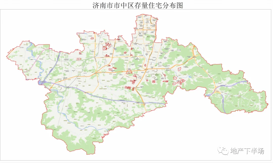 545个地块,济南2021存量住宅用地公布!