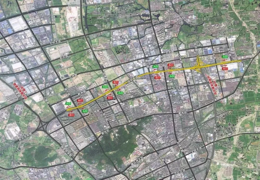 杭州这几条高架路建设有新进展!