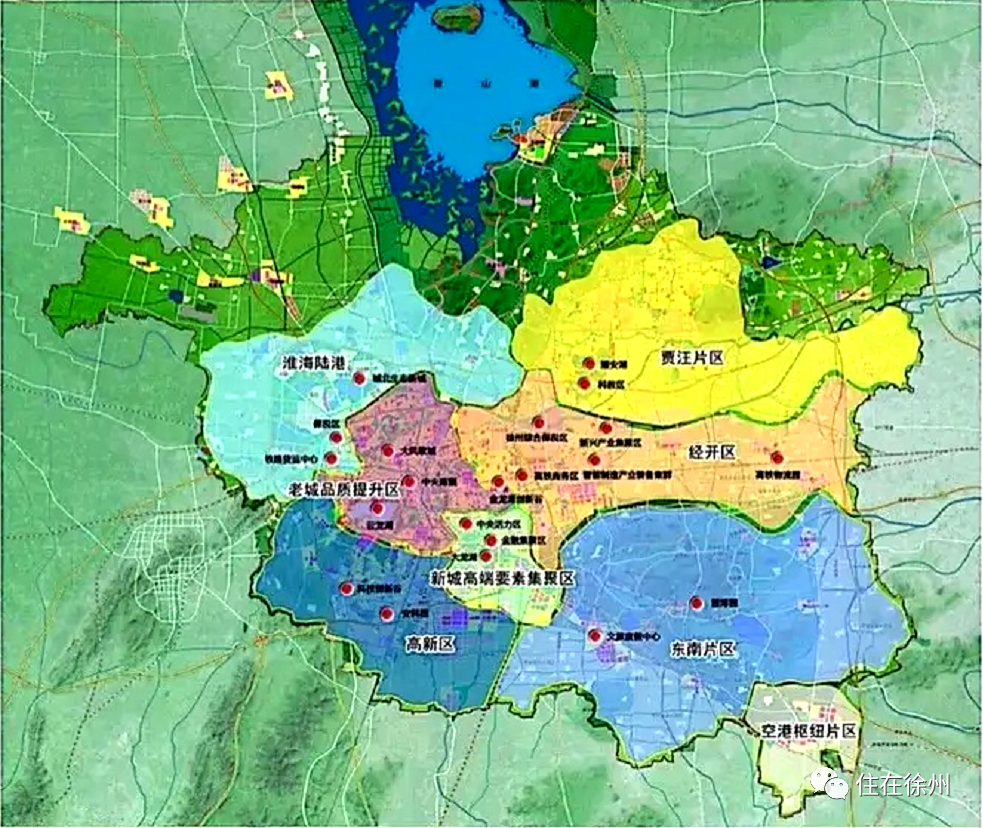 重磅徐州26城市规划有变8大城市核心区曝光